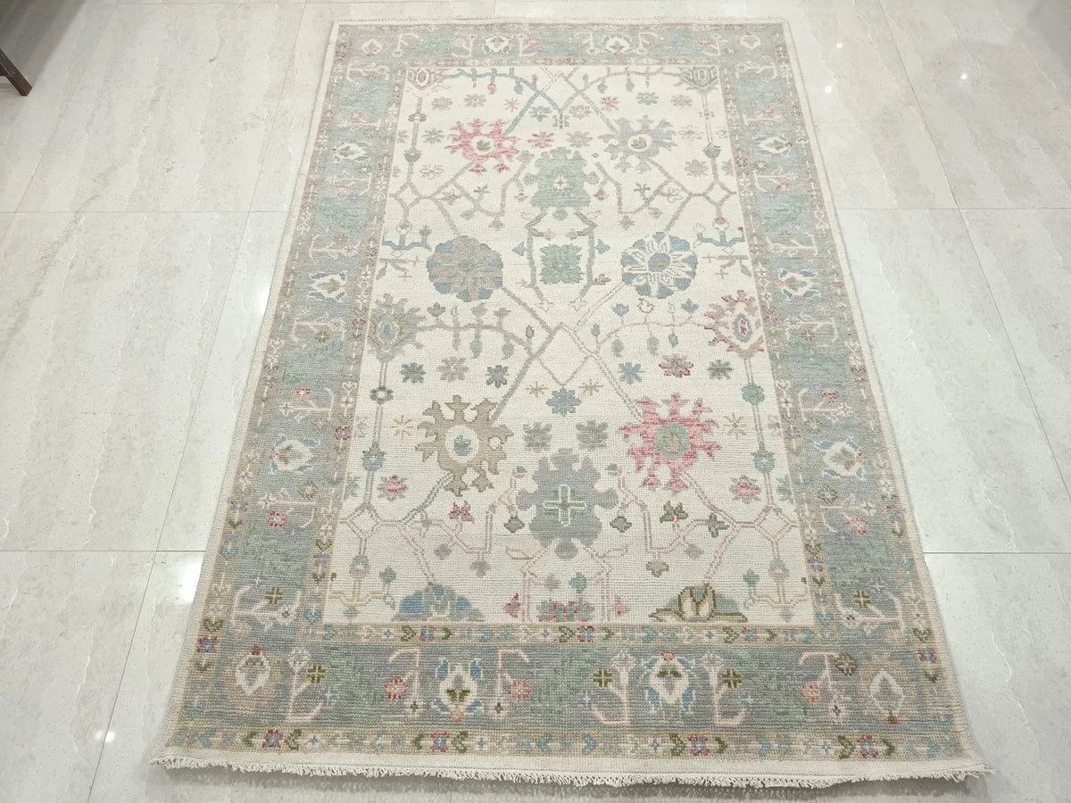 ELIA Oushak Style Hand Knotted Rug