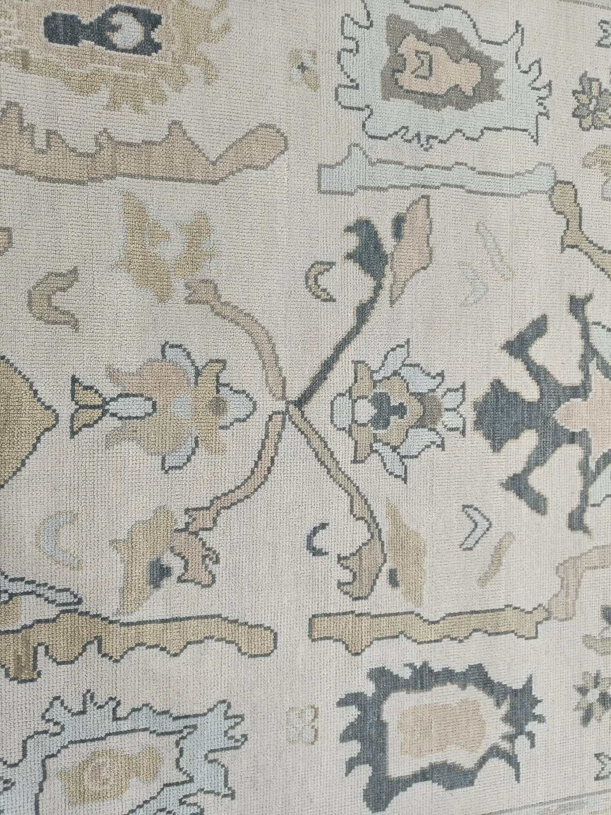 ZIVA Oushak Style Hand Knotted Rug