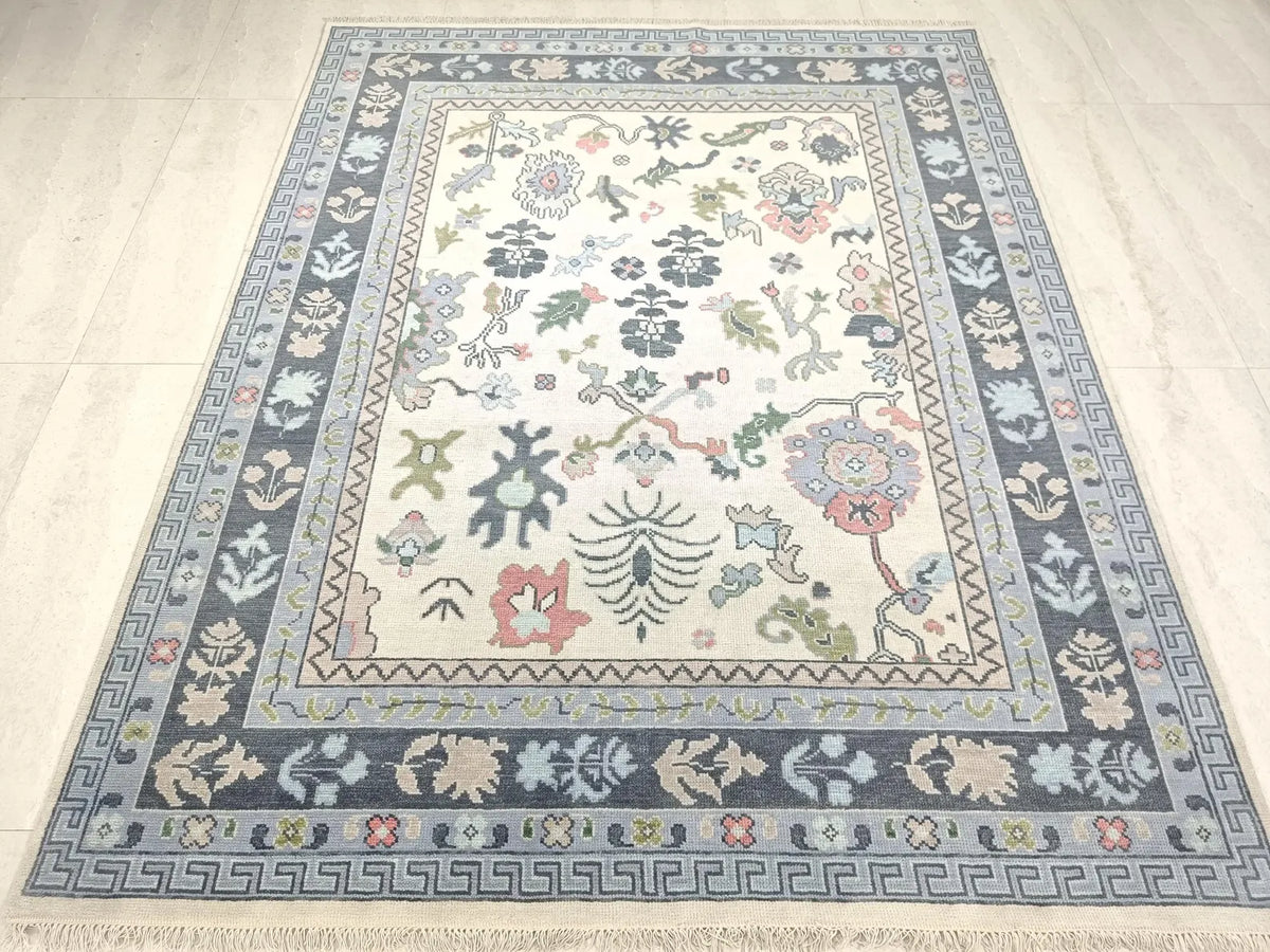 ARIA Oushak style Hand Knotted Rug