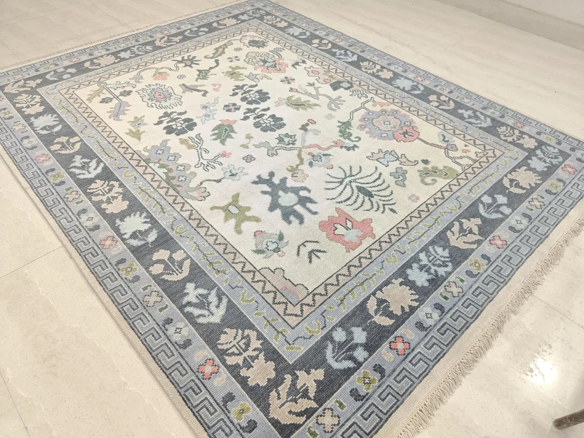 ARIA Oushak style Hand Knotted Rug