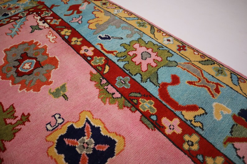 CYPRESS MANOR Hand Knotted Oushak Rug