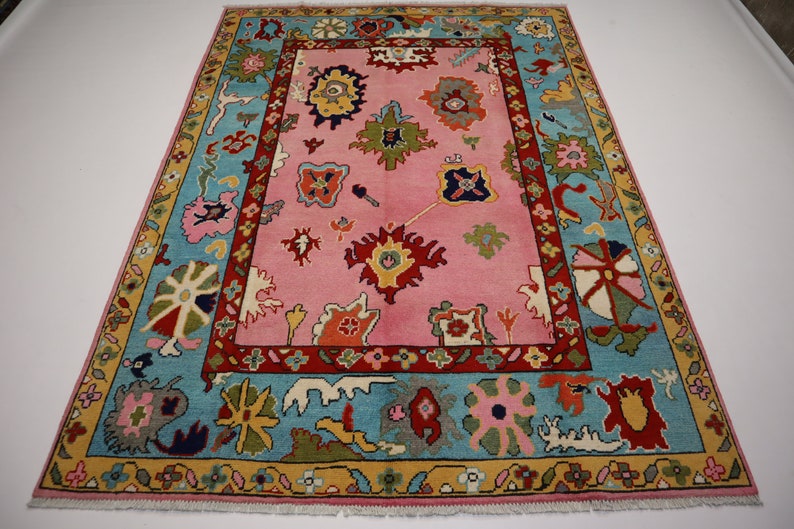 CYPRESS MANOR Hand Knotted Oushak Rug