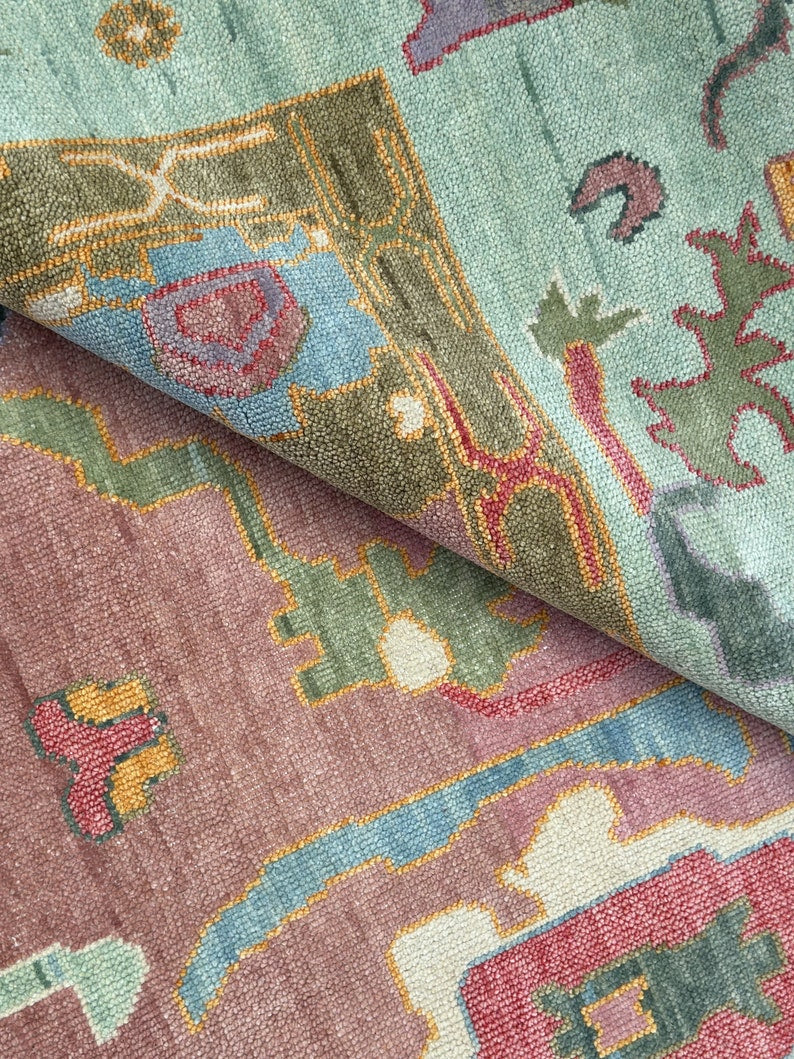 MAPLECROFT Antique Oushak Area Rug