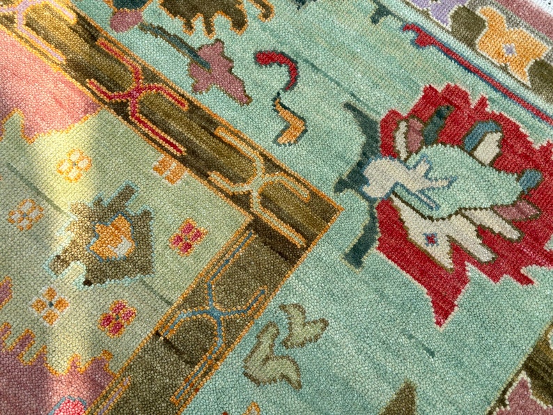 MAPLECROFT Antique Oushak Area Rug