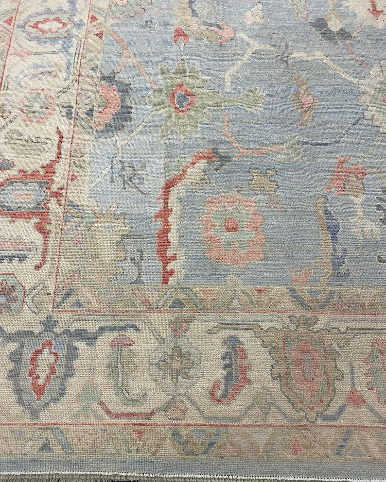 The Valencrest Modern Turkish Oushak Rug