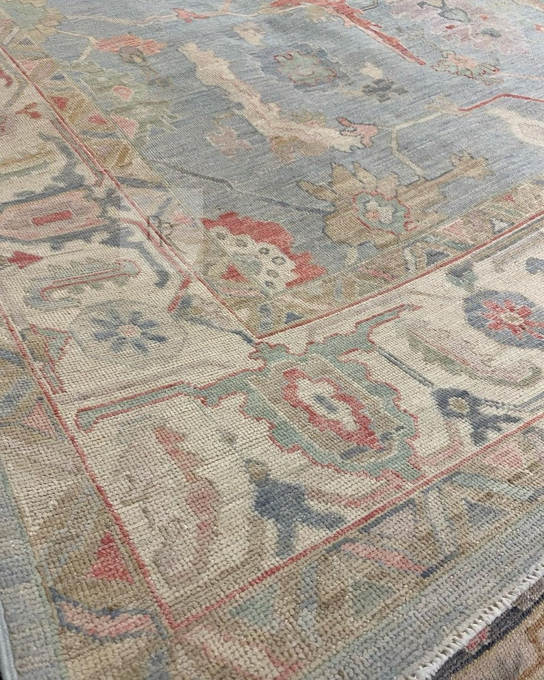 The Valencrest Modern Turkish Oushak Rug