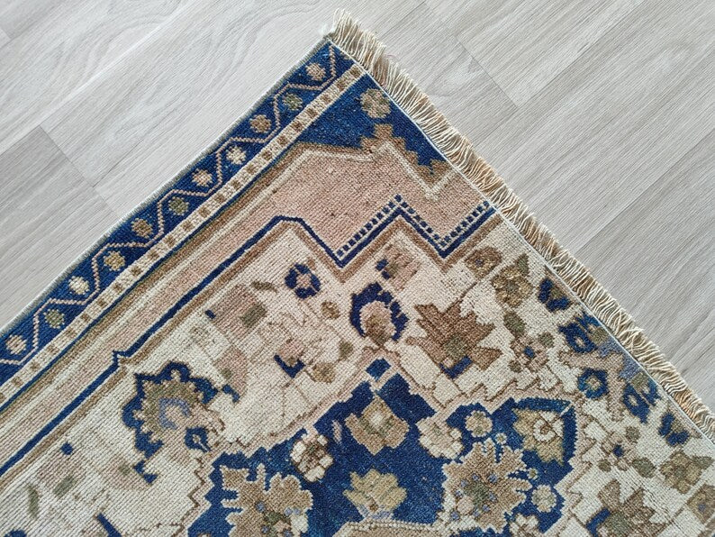 Classic Persian Modern Designer Soft Oushak Wool Area Rug