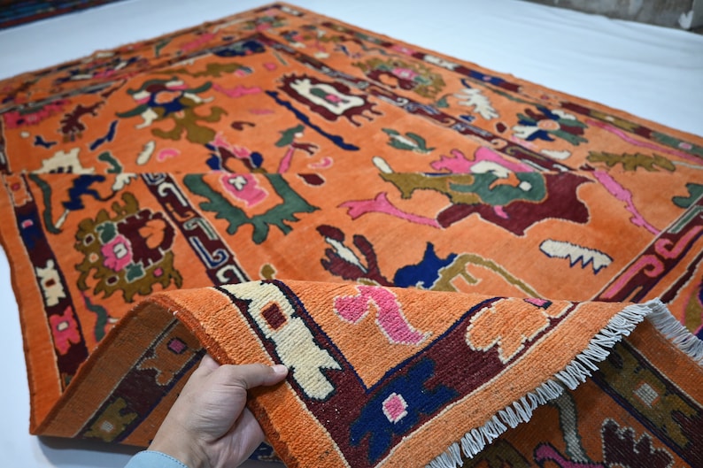 The Montclair Vintage Oushak Rug