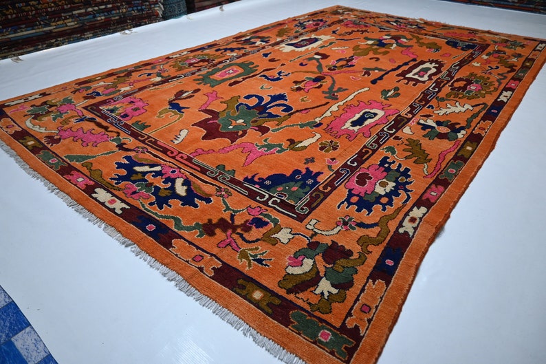 The Montclair Vintage Oushak Rug