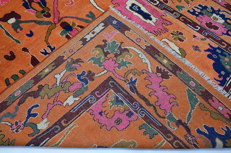 The Montclair Vintage Oushak Rug