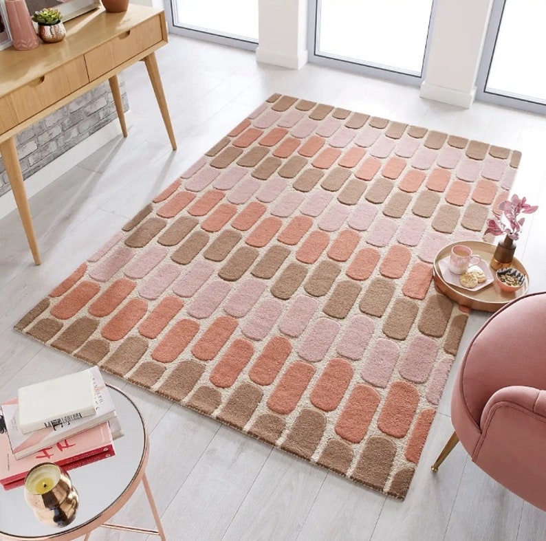 Multicolor Hand Tufted Carpet for your living room (MD008)