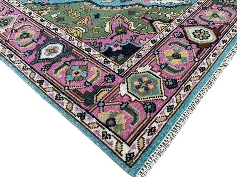 The MIRABEL Hand-Knotted Oushak Rug