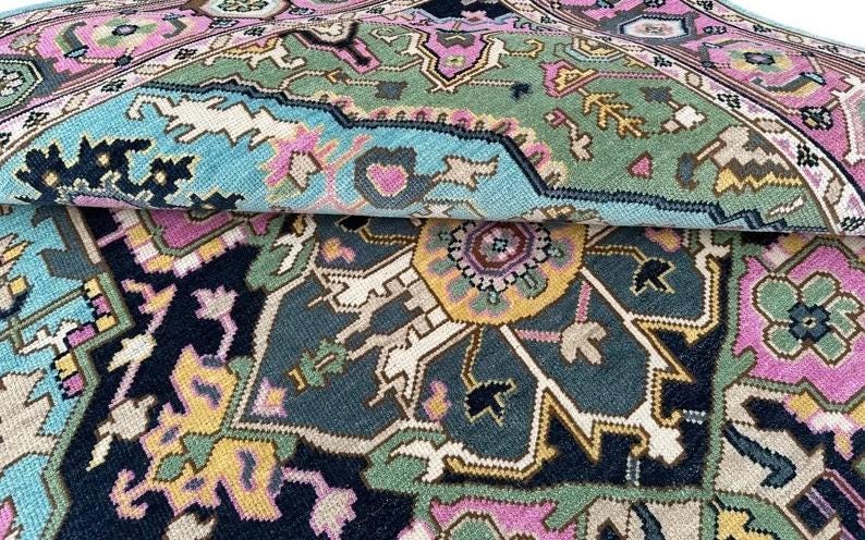 The MIRABEL Hand-Knotted Oushak Rug