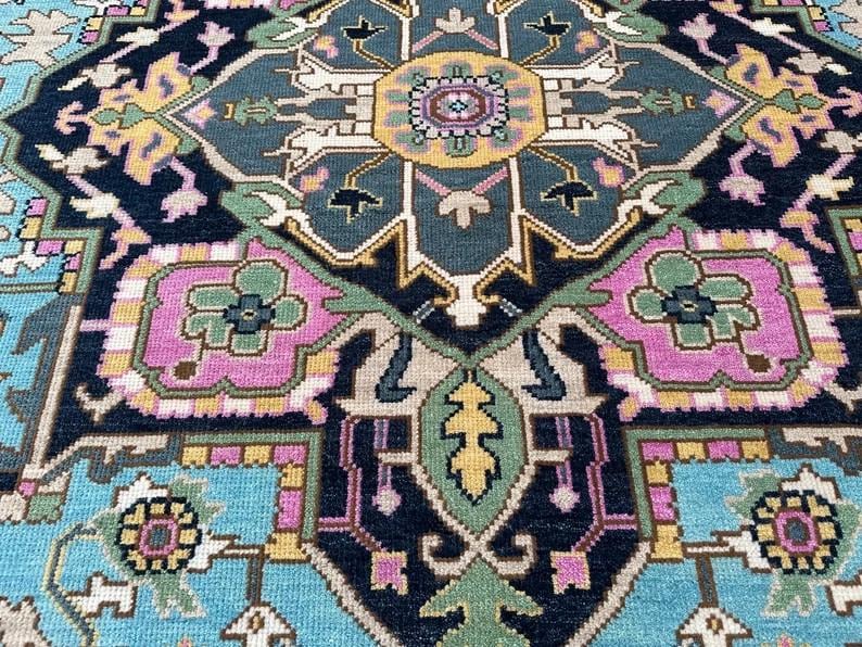 The MIRABEL Hand-Knotted Oushak Rug