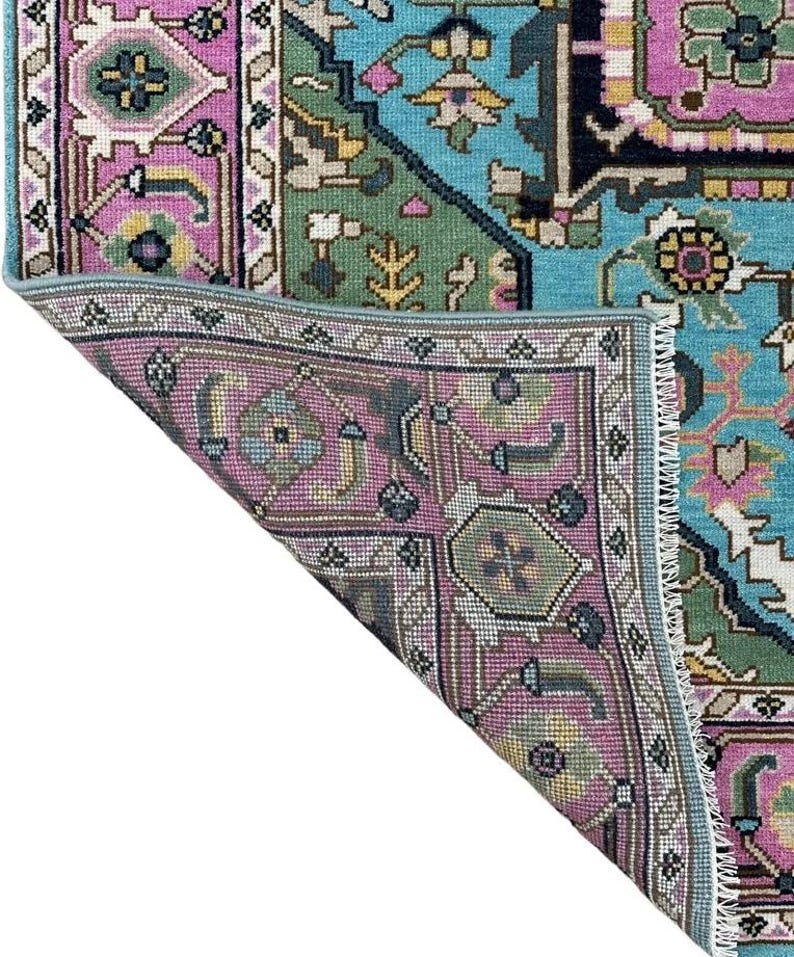 The MIRABEL Hand-Knotted Oushak Rug