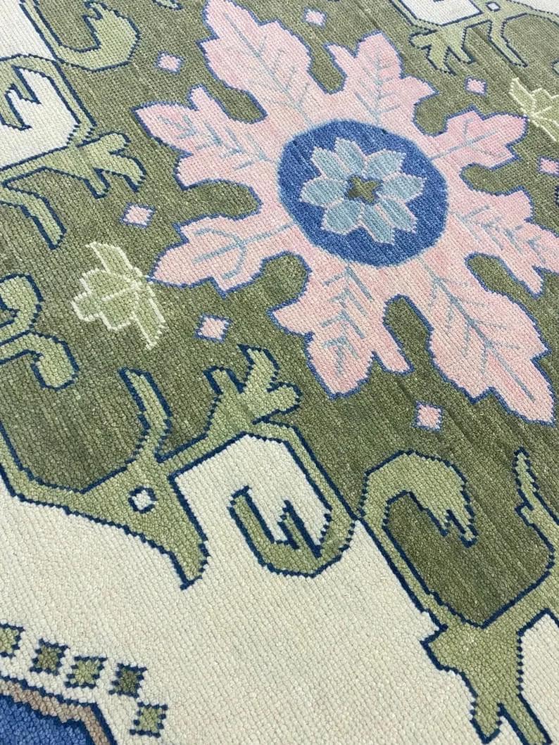 AVELAINE Turkish Oushak Area Rug