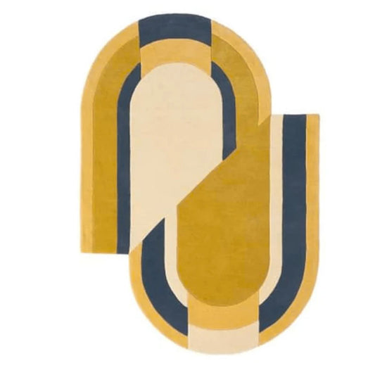 Mustard Color Hand Tufted Rug for your home decore 003