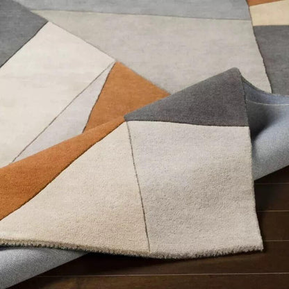 Modern Hand Tufted Wool Area Rug (MD005)