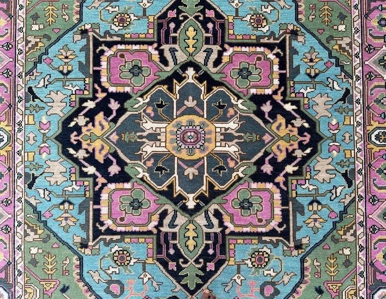 The MIRABEL Hand-Knotted Oushak Rug