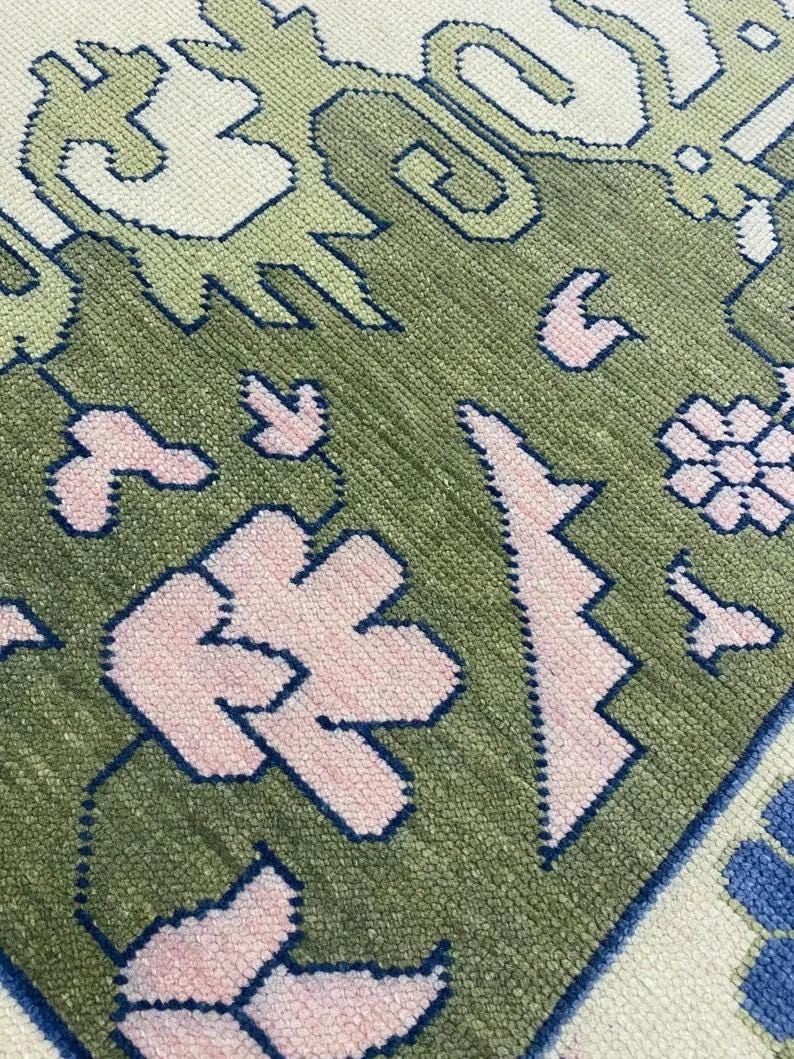 AVELAINE Turkish Oushak Area Rug