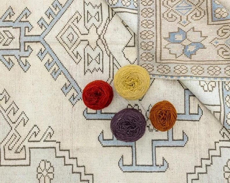 Doveshire Hand-Knotted Oushak Area Rug