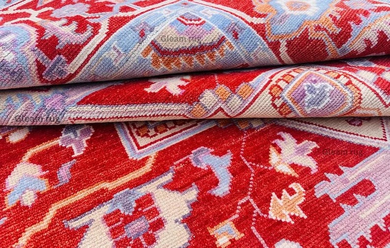 Pomegranate Fade Turkish Oushak Rug