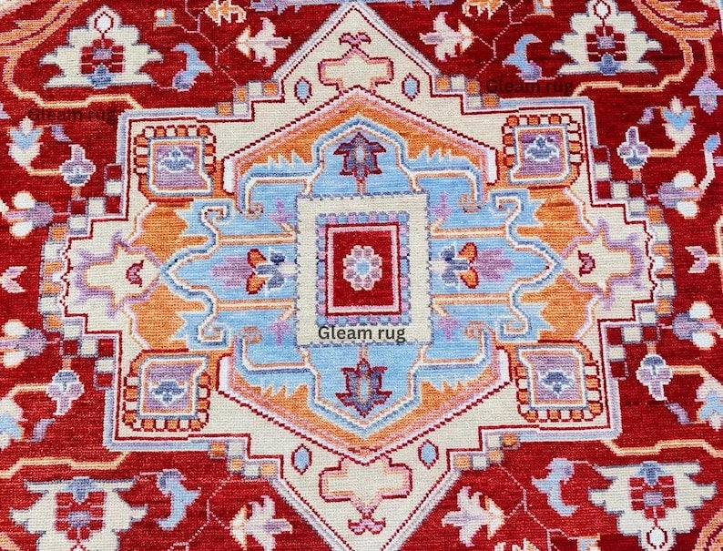 Pomegranate Fade Turkish Oushak Rug