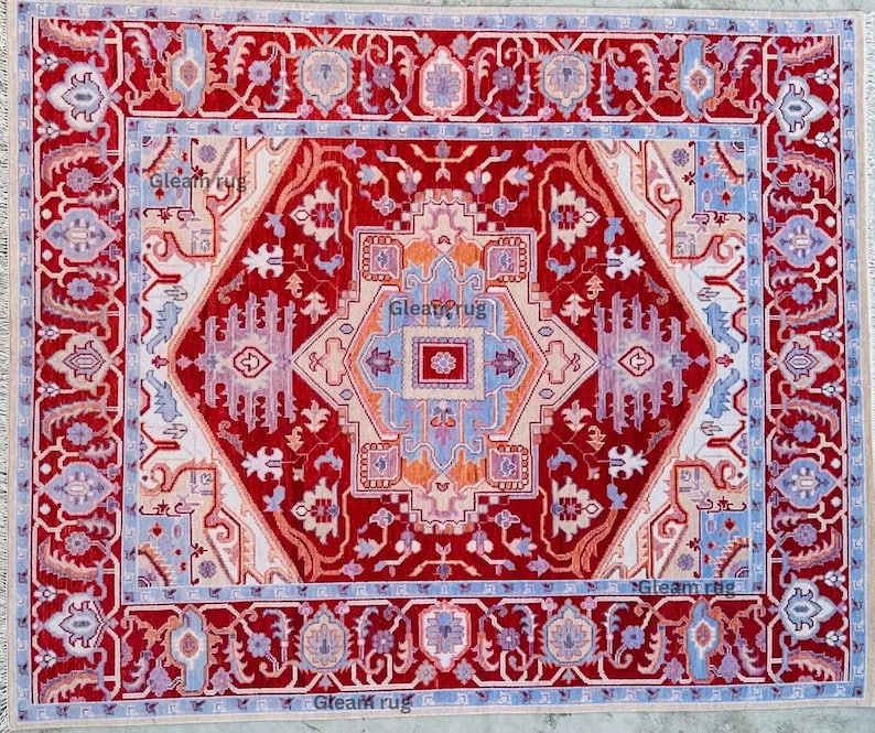 Pomegranate Fade Turkish Oushak Rug