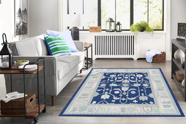 NOBLECREST Oushak Wool Area Rug
