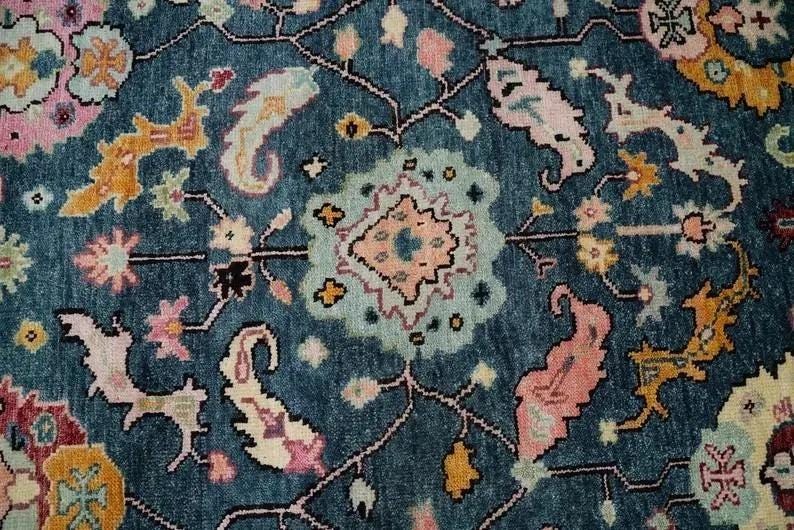 ELOWEN Hand-Knotted Oushak Rug
