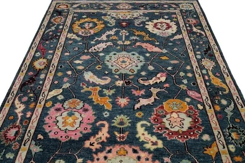 ELOWEN Hand-Knotted Oushak Rug