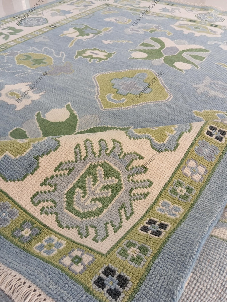 Virelle Hand Knotted Turkish Oushak Rug
