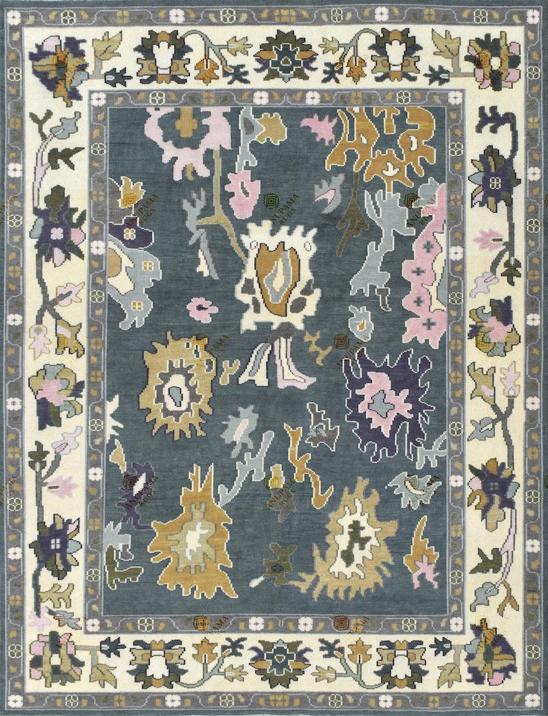 ISELLE Turkish Oushak Area Rug