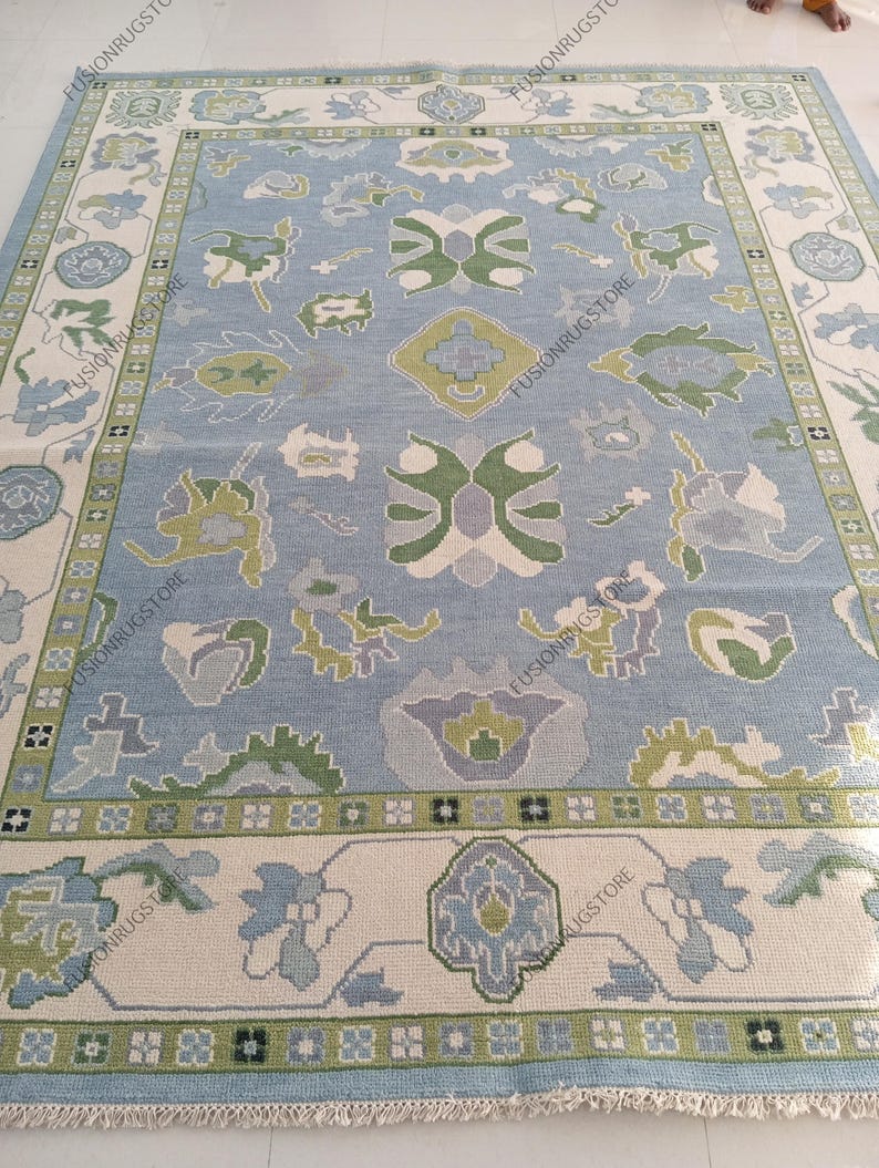 Virelle Hand Knotted Turkish Oushak Rug
