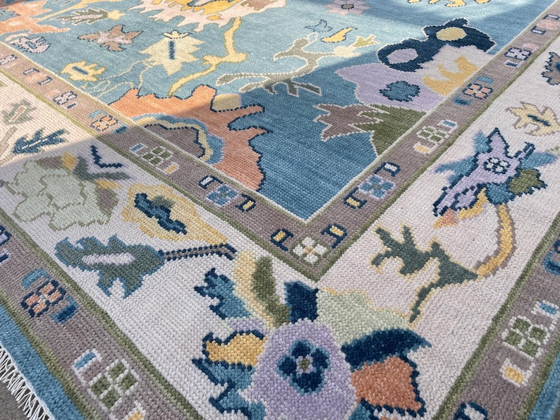 BELGRAVE Turkish Knot Vintage Design Rug