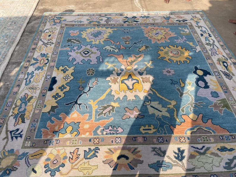 BELGRAVE Turkish Knot Vintage Design Rug