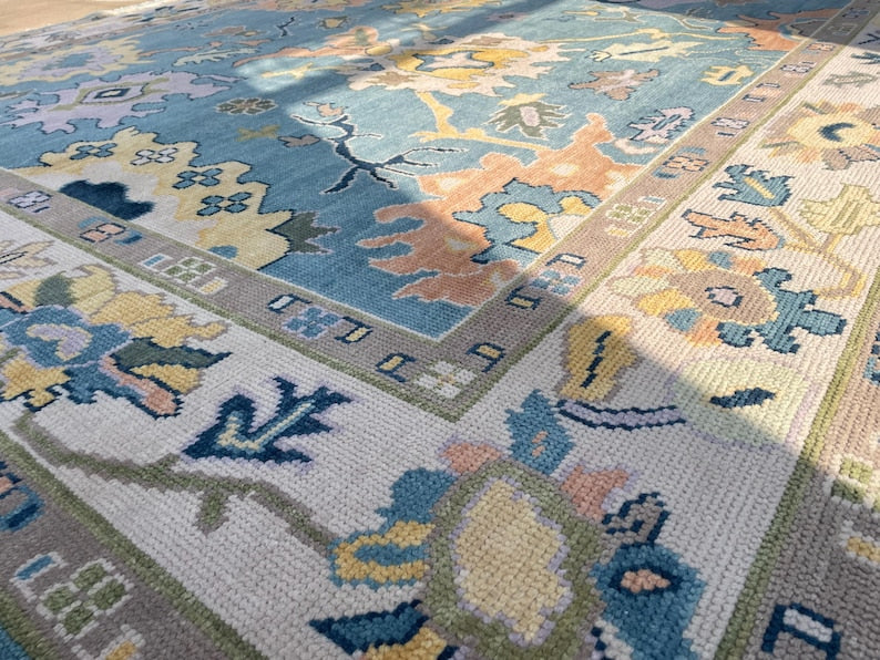 BELGRAVE Turkish Knot Vintage Design Rug