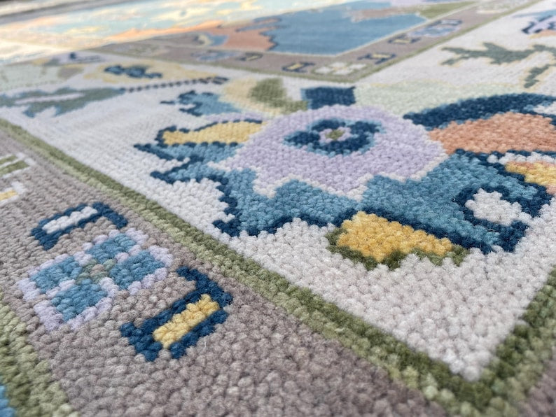 BELGRAVE Turkish Knot Vintage Design Rug