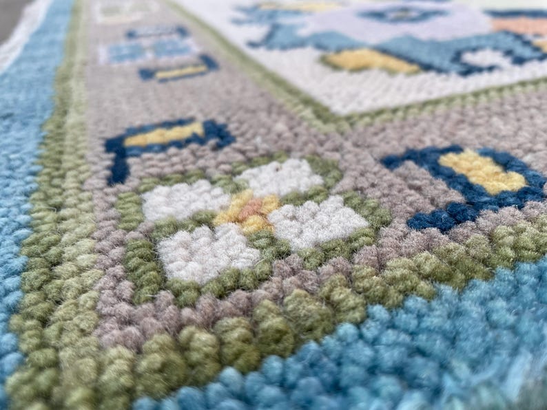 BELGRAVE Turkish Knot Vintage Design Rug