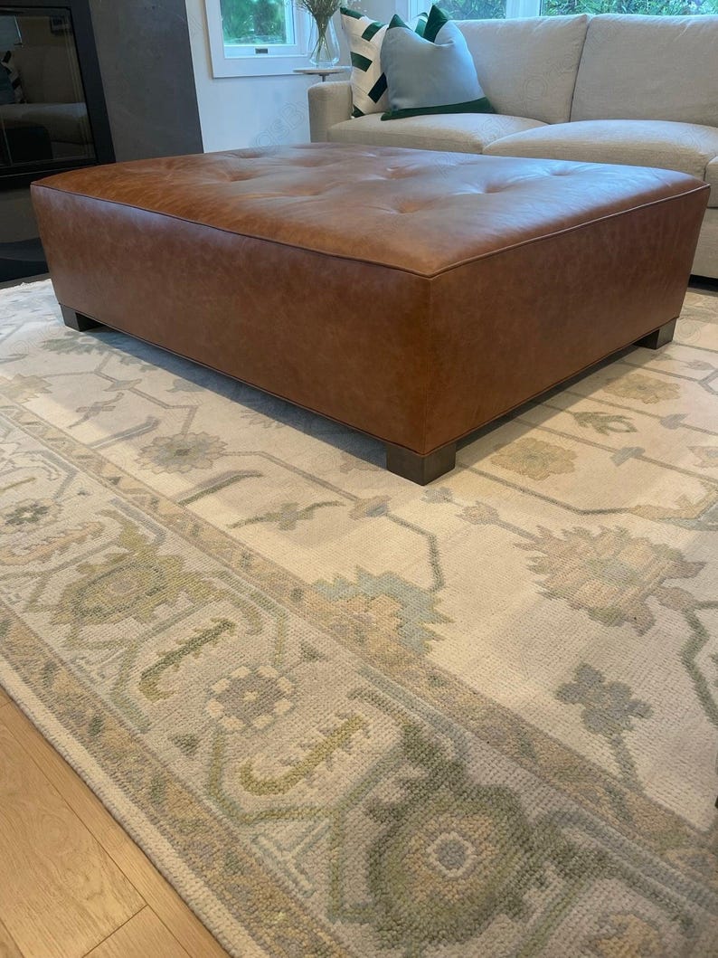 The Camberley Hand Knotted Modern Oushak Rug