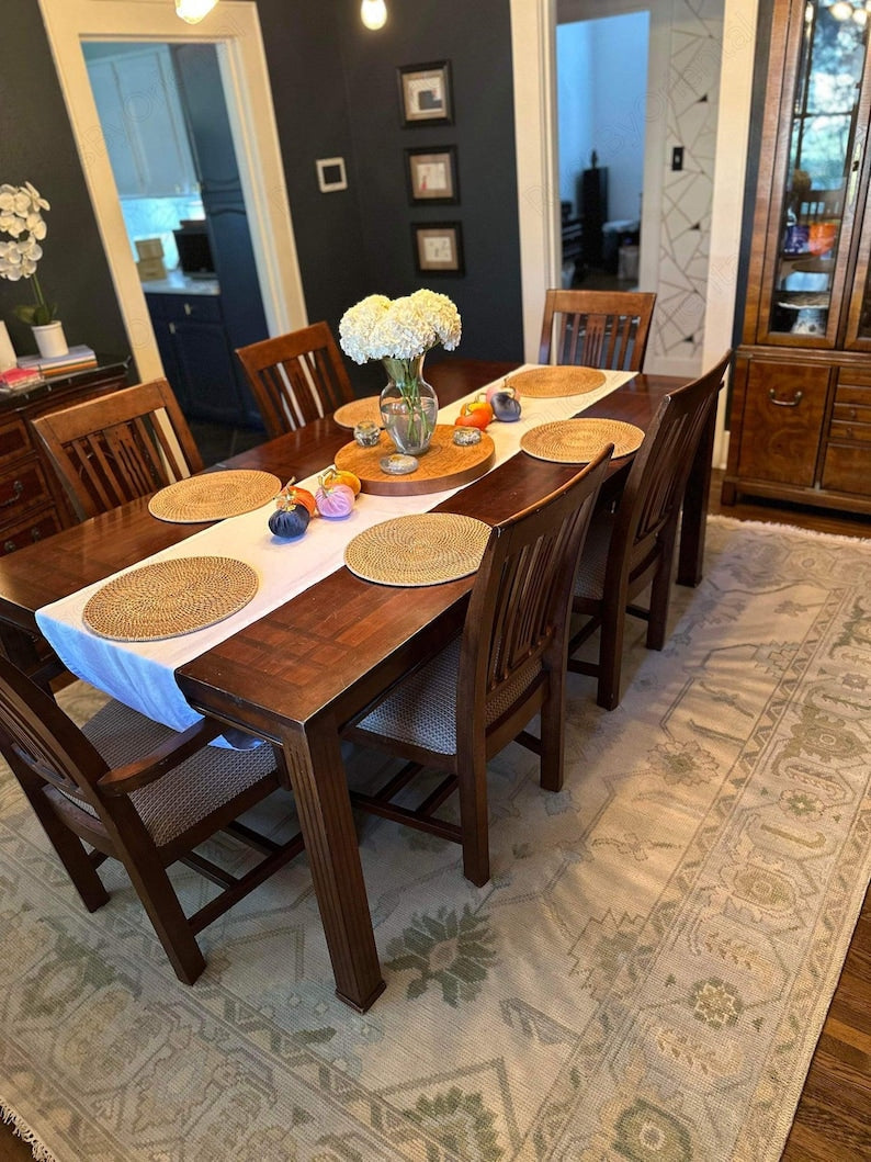 The Camberley Hand Knotted Modern Oushak Rug