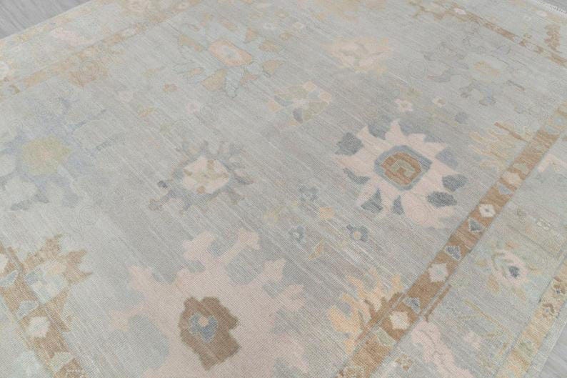 The Iskira Hand Knotted Wool Oushak Rug