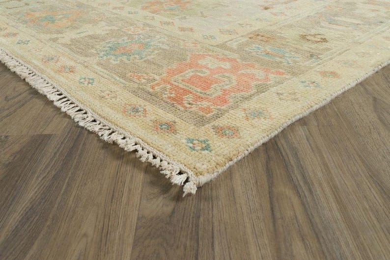 The Alaric Hand Knotted Turkish Oushak Rug