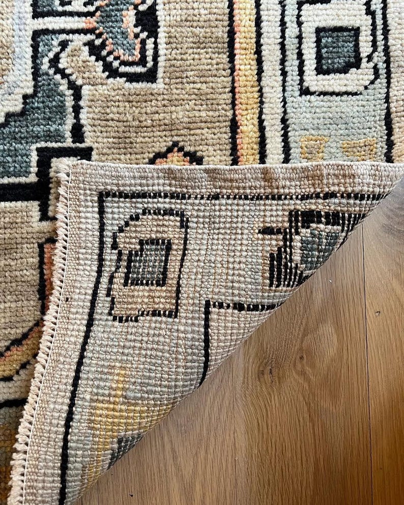 The Seraphine Oushak Wool Runner Rug