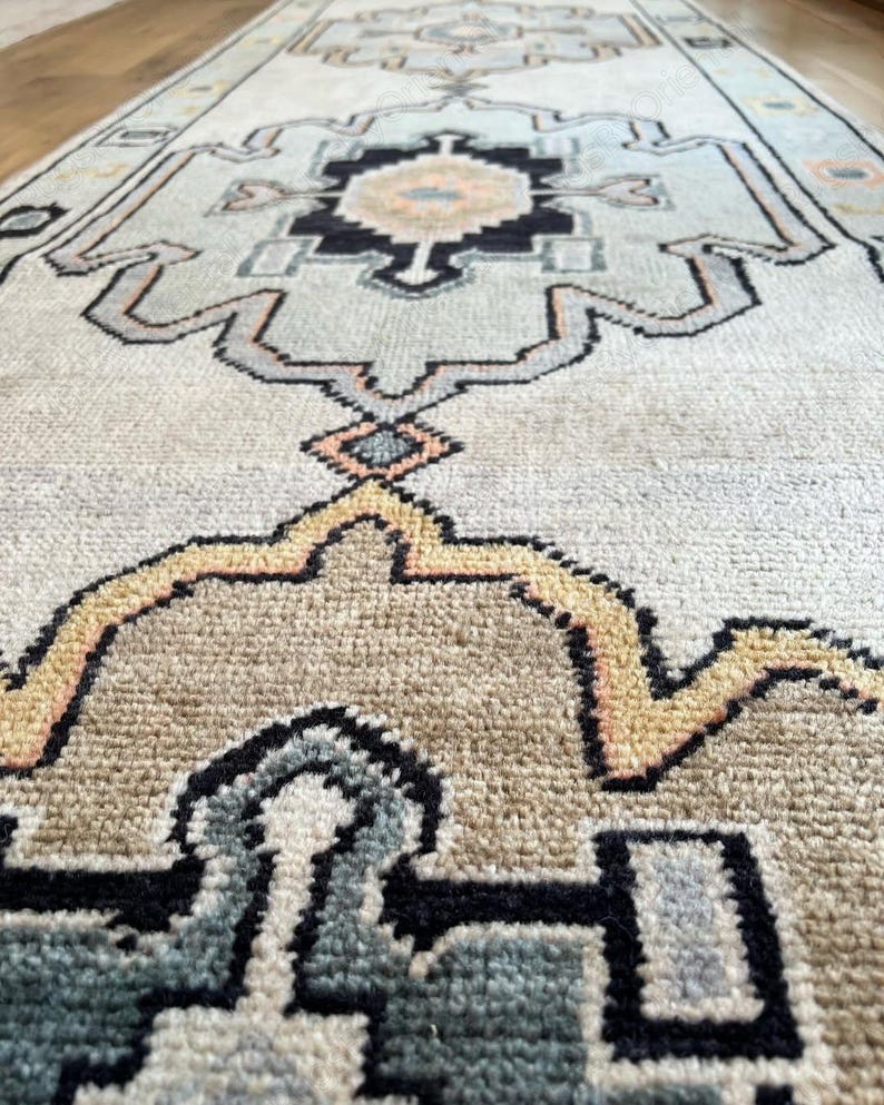 The Seraphine Oushak Wool Runner Rug