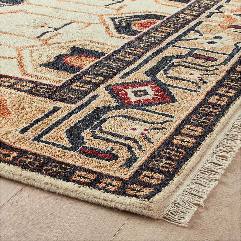 Brindlewood Hand Knotted Tribal Oushak Rug