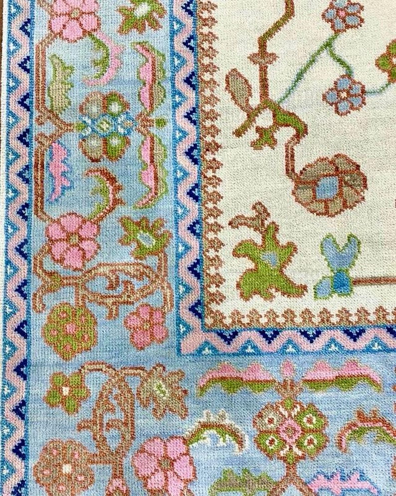Alderwyn Hand Knotted Turkish Oushak Rug