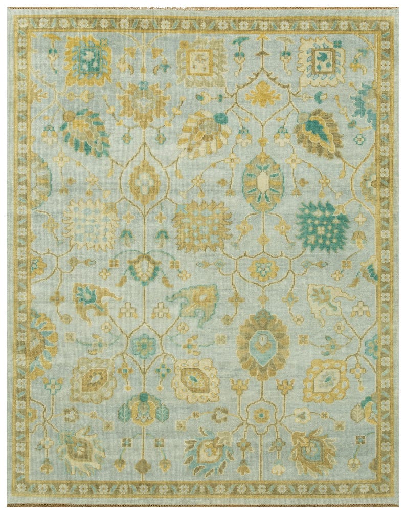 Elmstead Vale Hand Knotted Oushak Rug