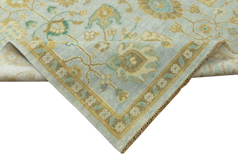 Elmstead Vale Hand Knotted Oushak Rug