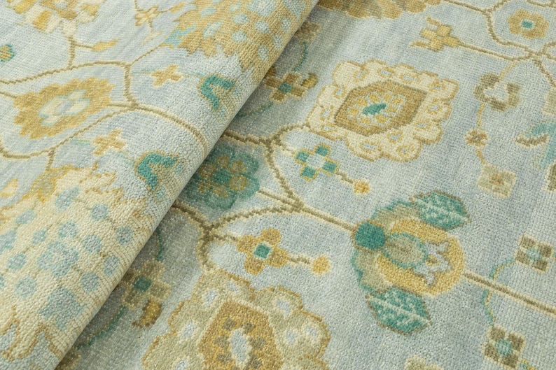 Elmstead Vale Hand Knotted Oushak Rug